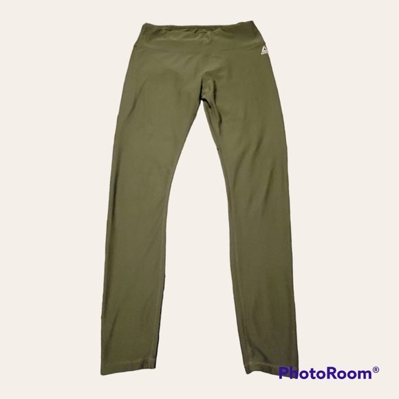 Reebok Pants - Reebok leggings, Olive Green